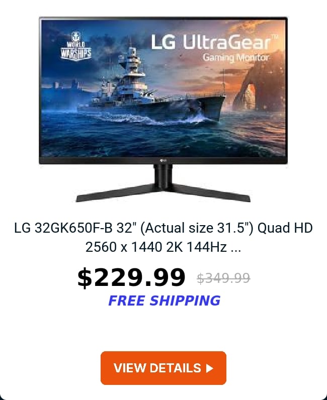 LG 32GK650F-B 32