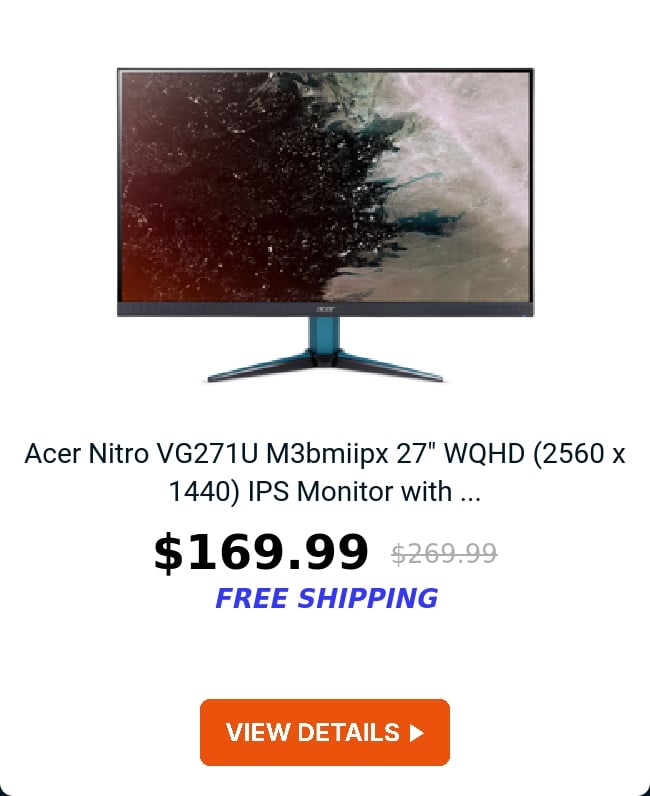 Acer Nitro VG271U M3bmiipx 27