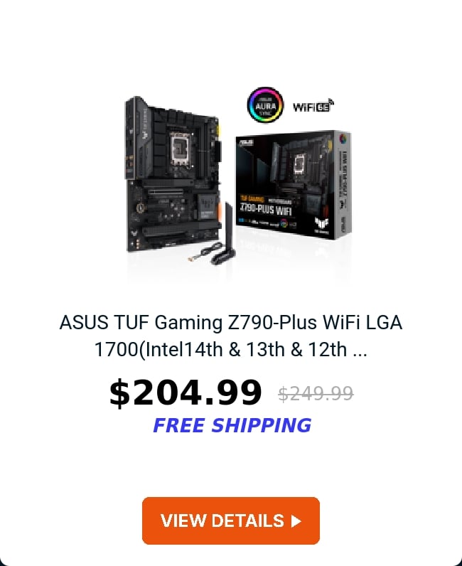 ASUS TUF Gaming Z790-Plus WiFi  LGA 1700(Intel14th & 13th & 12th ...