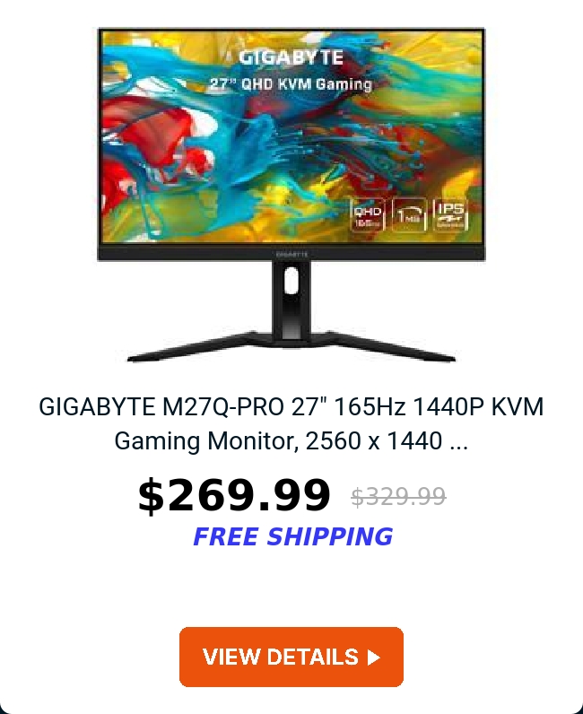 GIGABYTE M27Q-PRO 27