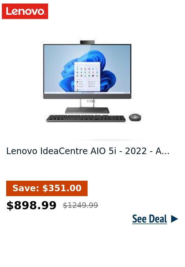 Lenovo IdeaCentre AIO 5i - 2022 - A...