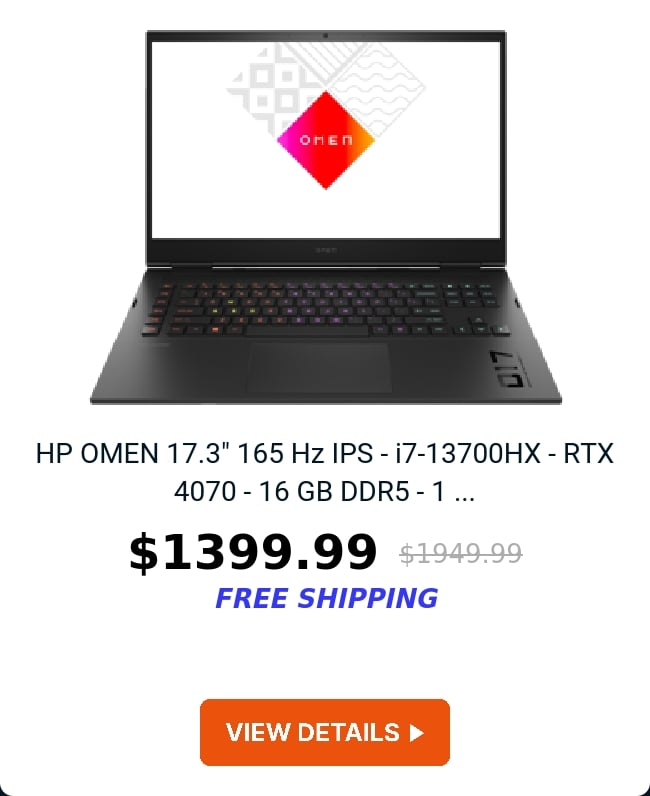 HP OMEN 17.3