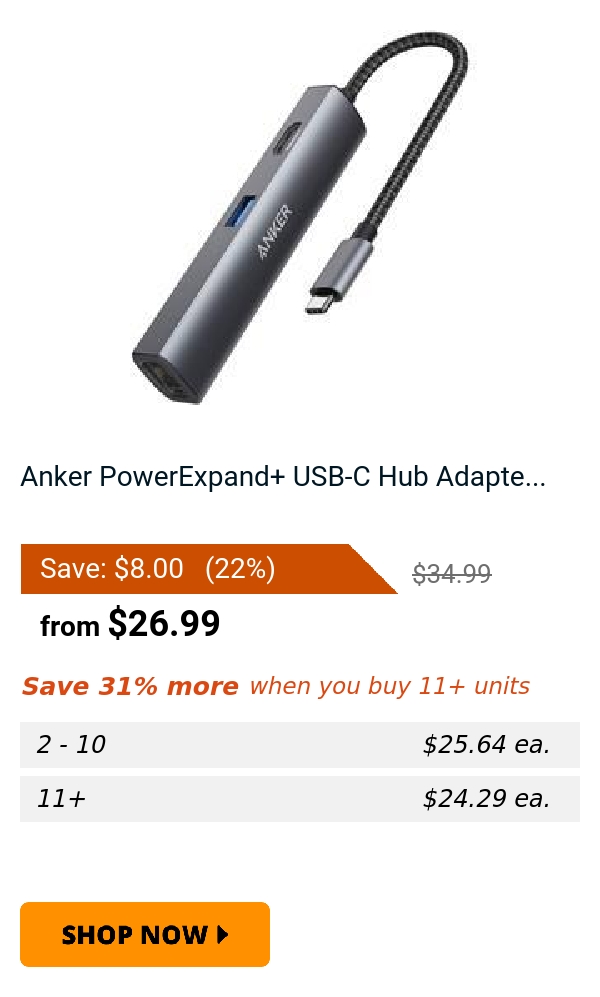 Anker PowerExpand+ USB-C Hub Adapte...