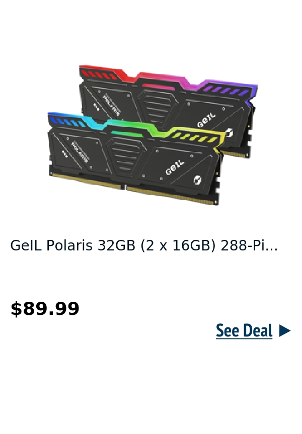 GeIL Polaris 32GB (2 x 16GB) 288-Pi...