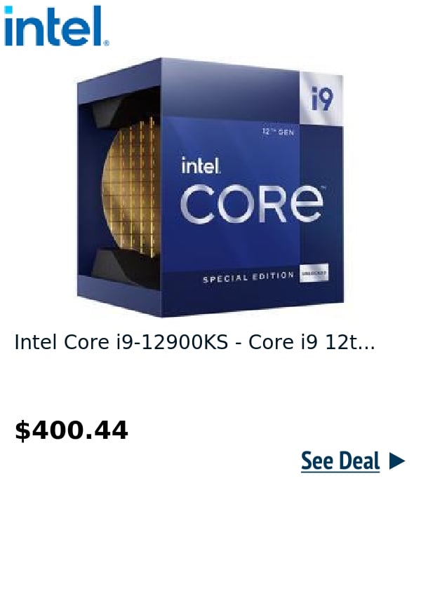 Intel Core i9-12900KS - Core i9 12t...