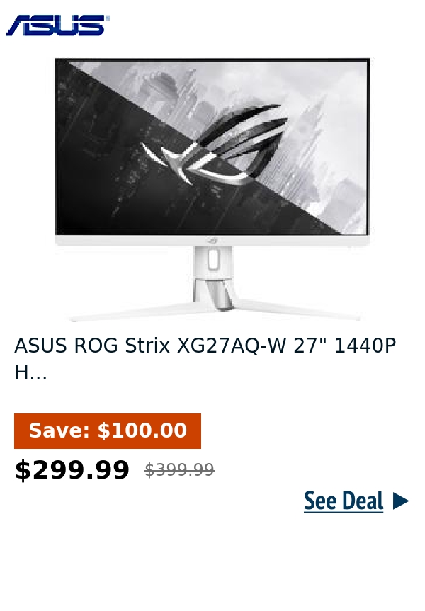 ASUS ROG Strix XG27AQ-W 27