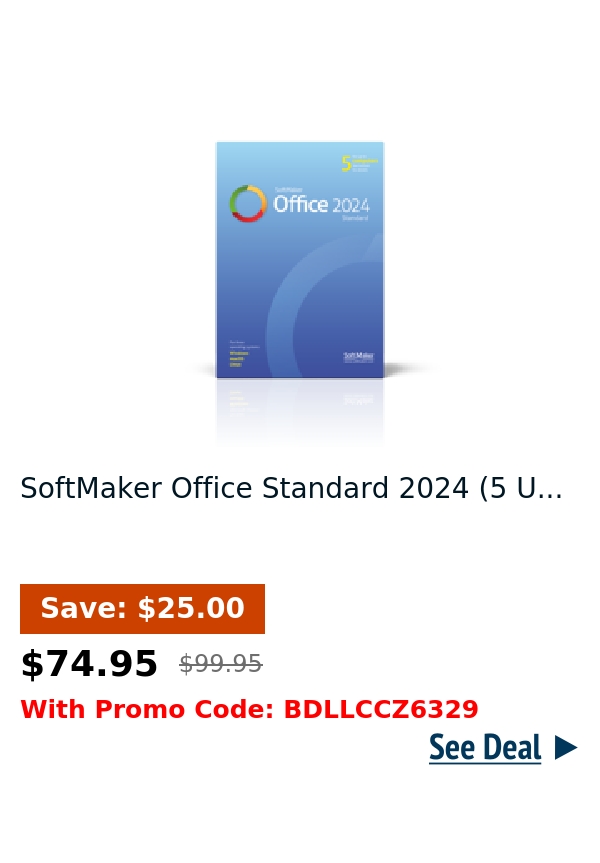 SoftMaker Office Standard 2024 (5 U...