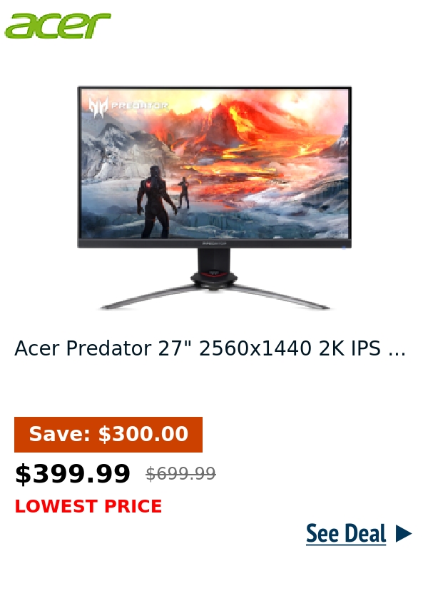 Acer Predator 27