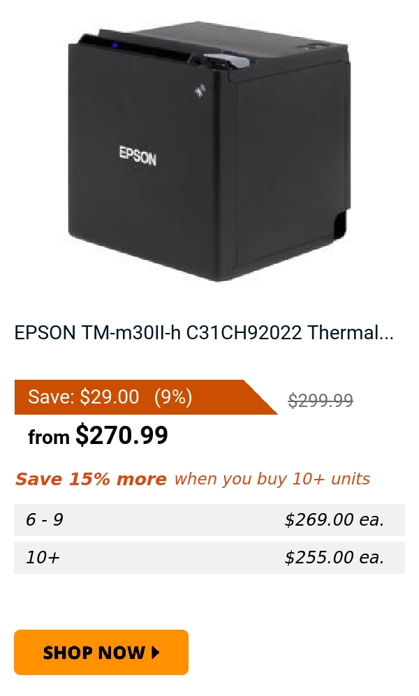 EPSON TM-m30II-h C31CH92022 Thermal...