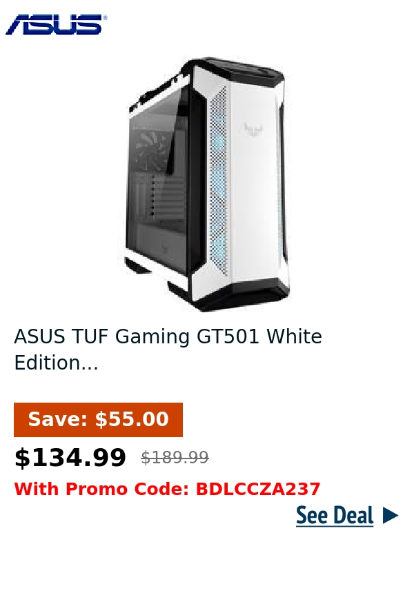 ASUS TUF Gaming GT501 White Edition...