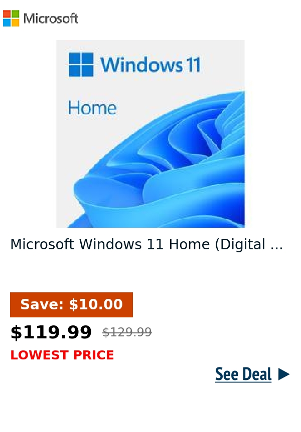 Microsoft Windows 11 Home (Digital ...