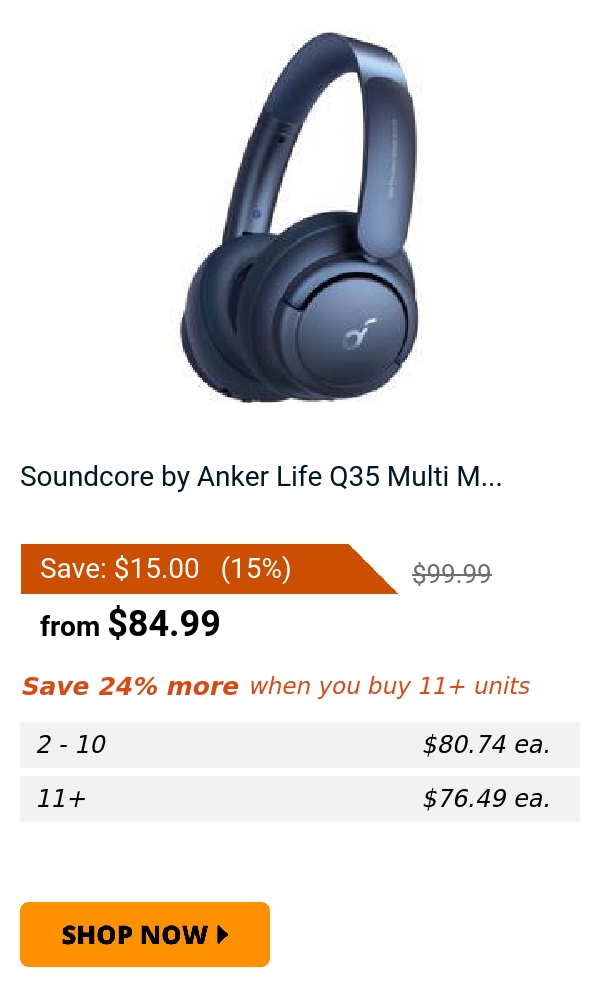 Soundcore by Anker Life Q35 Multi M...