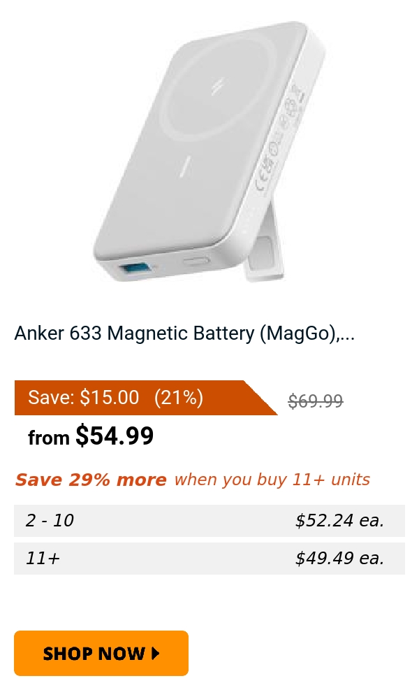 Anker 633 Magnetic Battery (MagGo),...