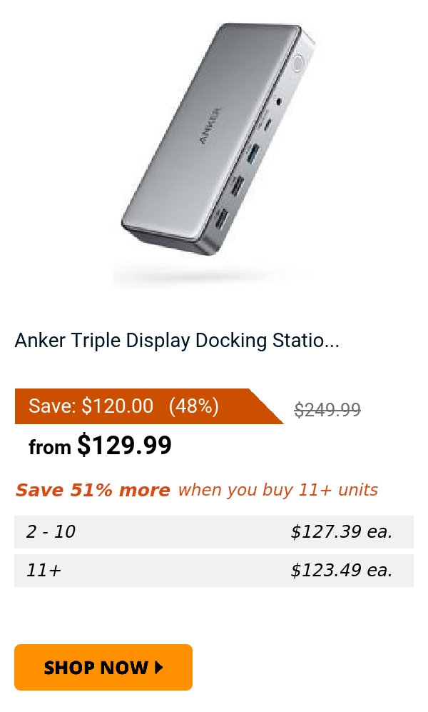 Anker Triple Display Docking Statio...