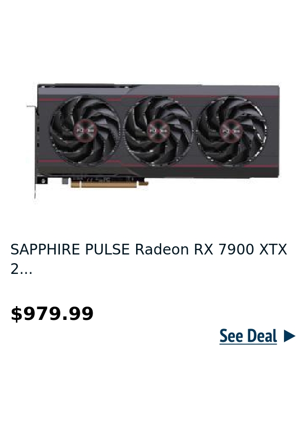 SAPPHIRE PULSE Radeon RX 7900 XTX 2...