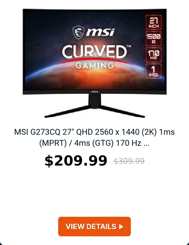 MSI G273CQ 27