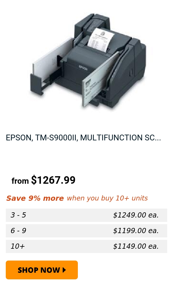 EPSON, TM-S9000II, MULTIFUNCTION SC...