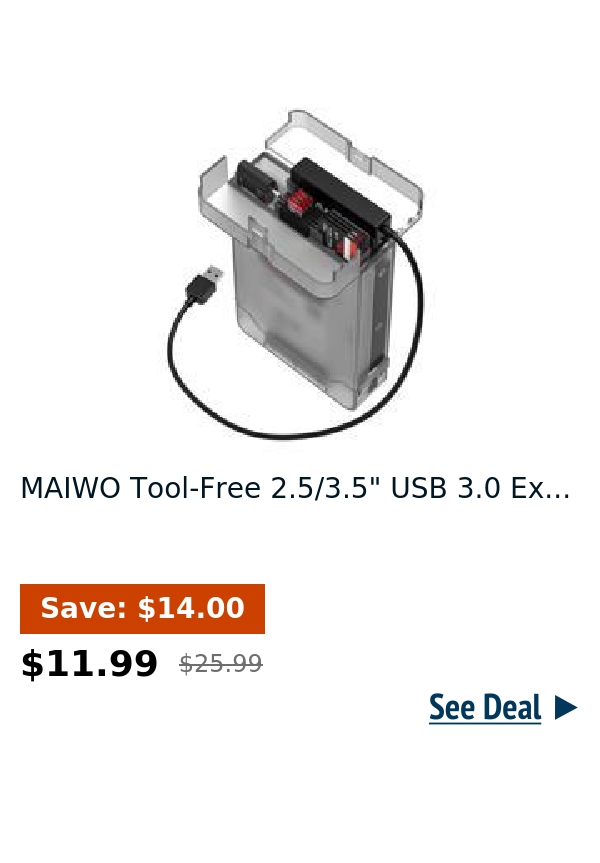 MAIWO Tool-Free 2.5/3.5