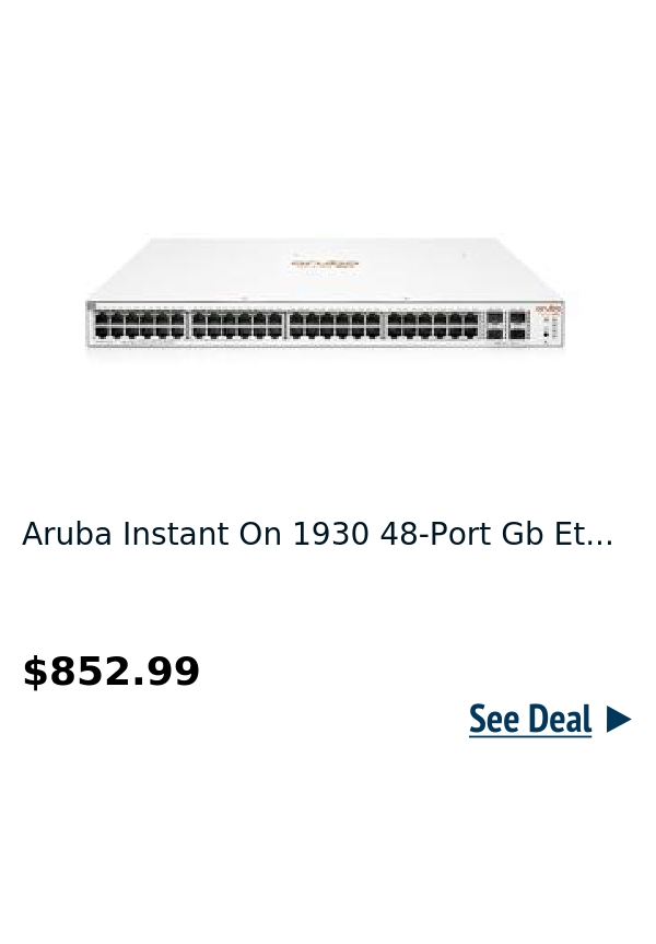 Aruba Instant On 1930 48-Port Gb Et...