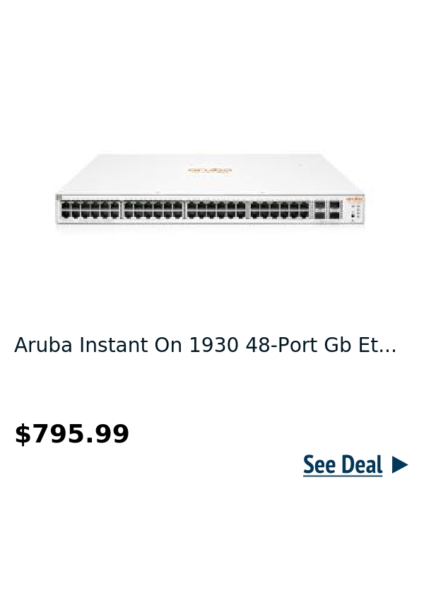 Aruba Instant On 1930 48-Port Gb Et...