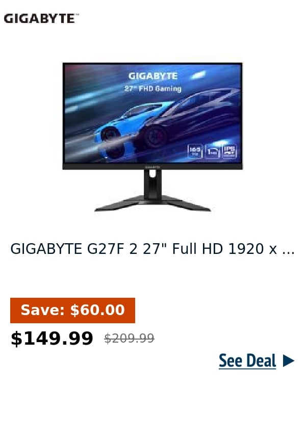 GIGABYTE G27F 2 27