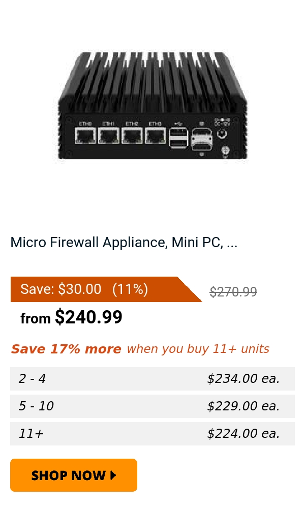 Micro Firewall Appliance, Mini PC, ...