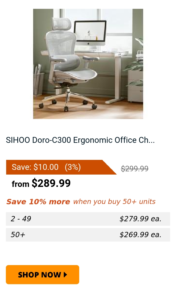 SIHOO Doro-C300 Ergonomic Office Ch...