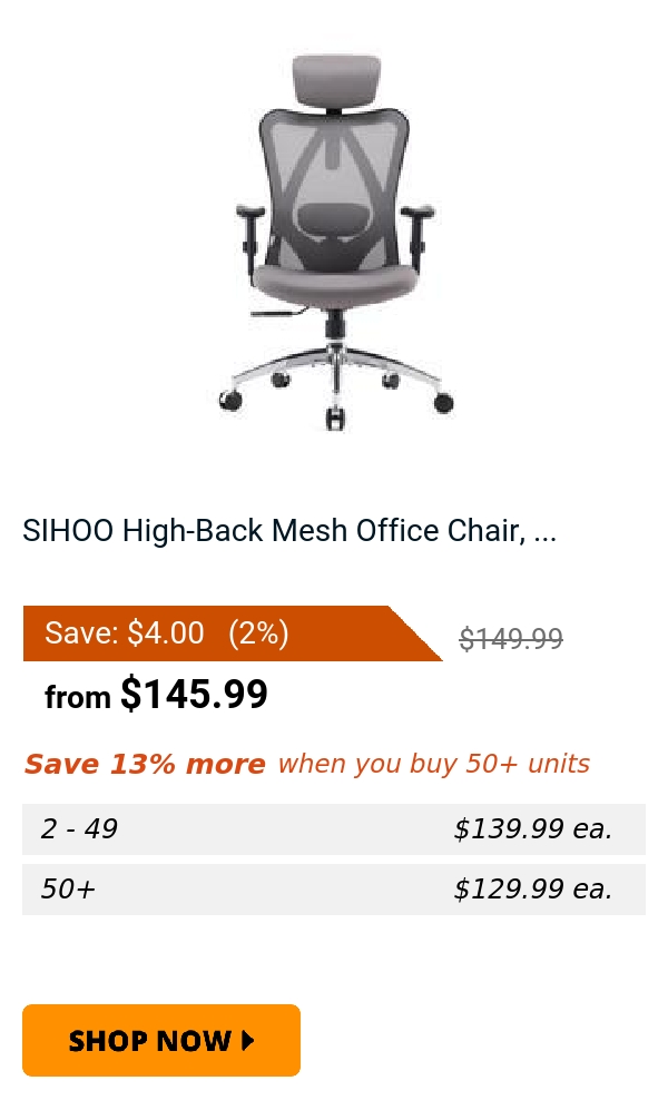 SIHOO High-Back Mesh Office Chair, ...