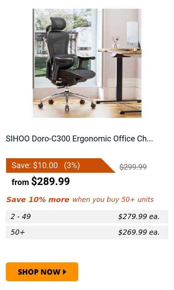 SIHOO Doro-C300 Ergonomic Office Ch...