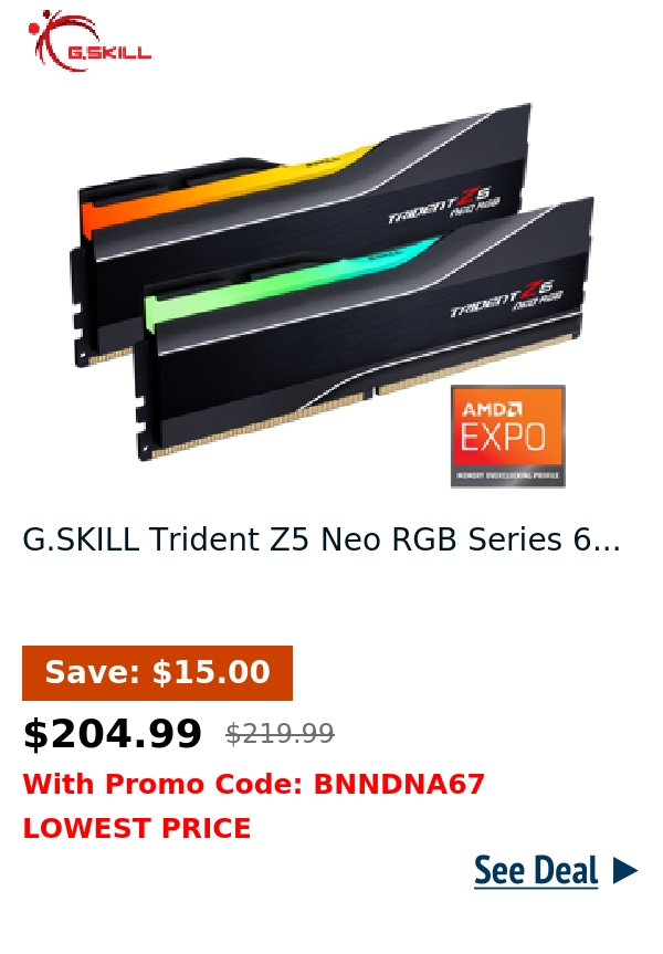 G.SKILL Trident Z5 Neo RGB Series 6...