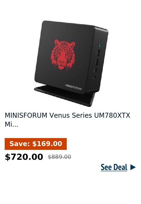 MINISFORUM Venus Series UM780XTX Mi...