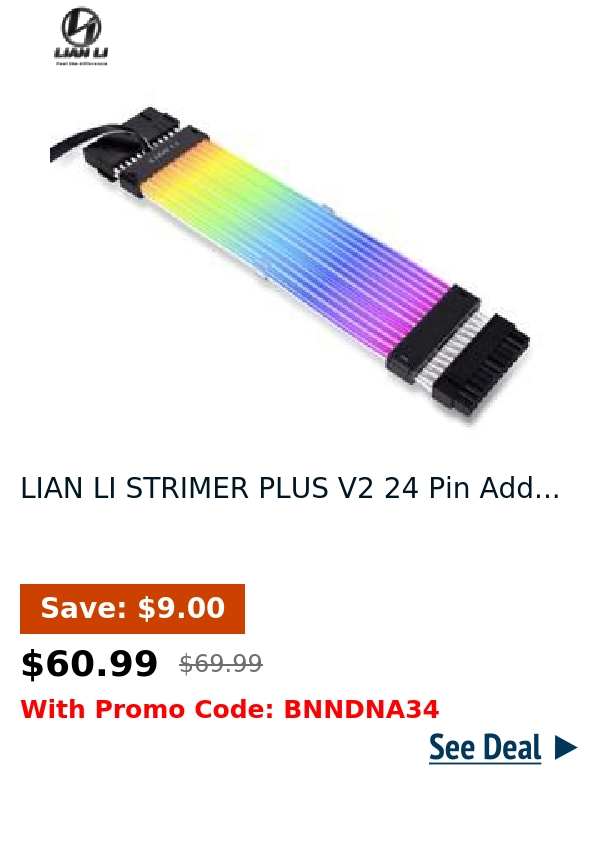 LIAN LI STRIMER PLUS V2 24 Pin Add...