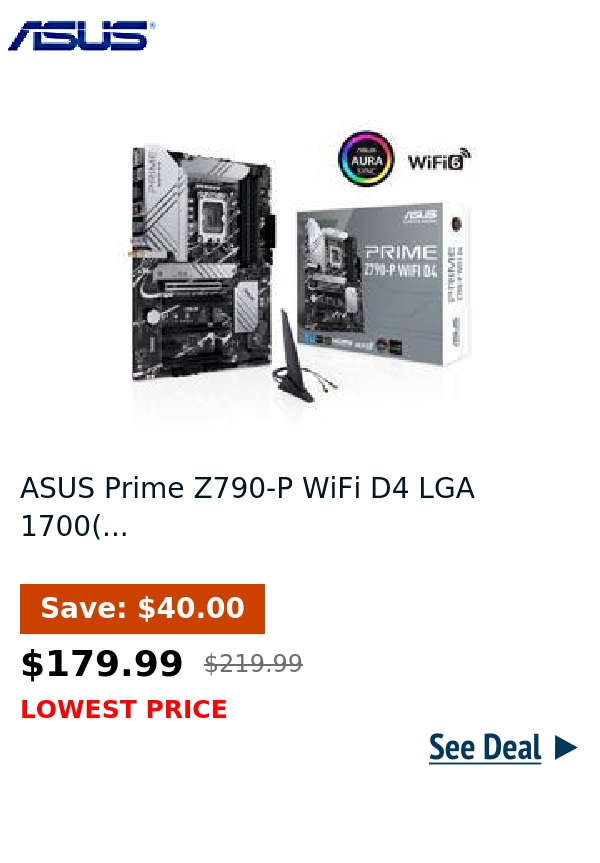 ASUS Prime Z790-P WiFi D4 LGA 1700(...