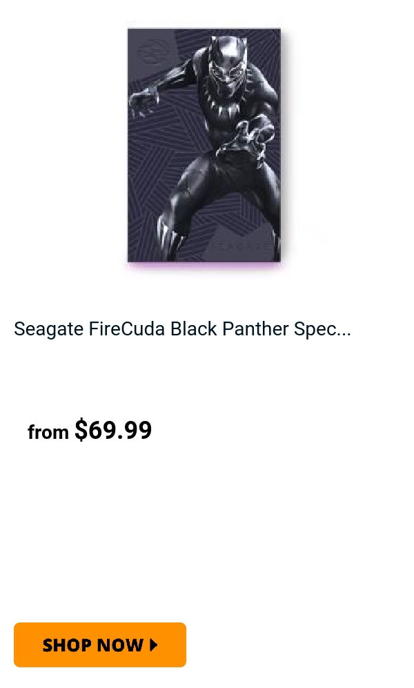 Seagate FireCuda Black Panther Spec...