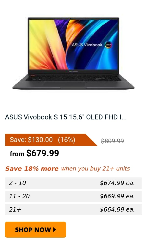 ASUS Vivobook S 15 15.6