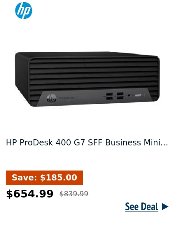 HP ProDesk 400 G7 SFF Business Mini...