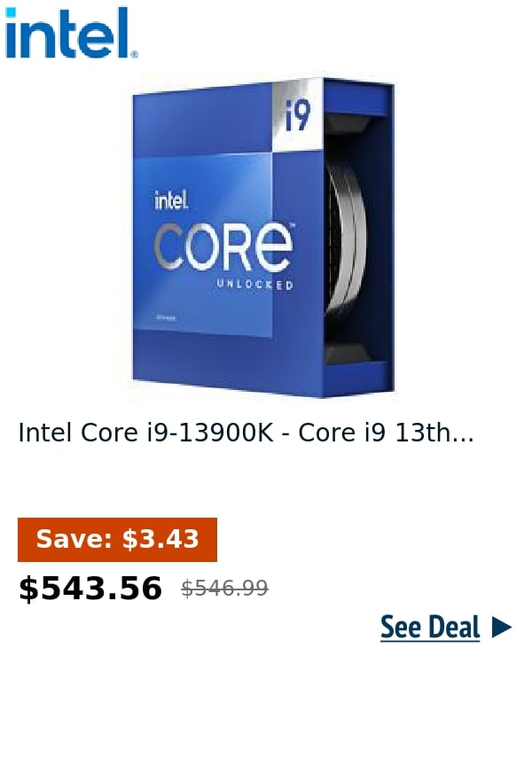 Intel Core i9-13900K - Core i9 13th...