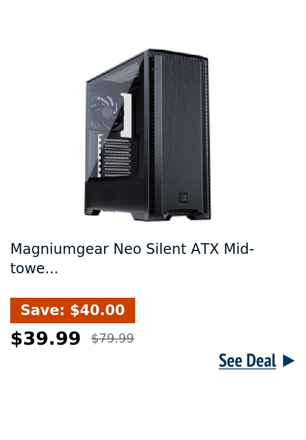 Magniumgear Neo Silent ATX Mid-towe...