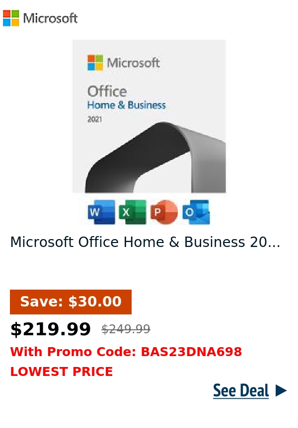 Microsoft Office Home & Business 20...