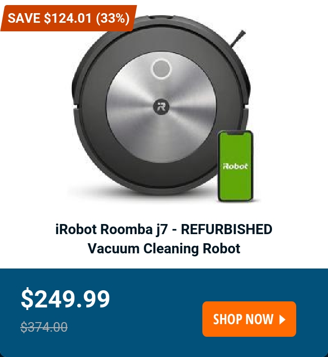 iRobot Roomba j7 - REFURBISHED 