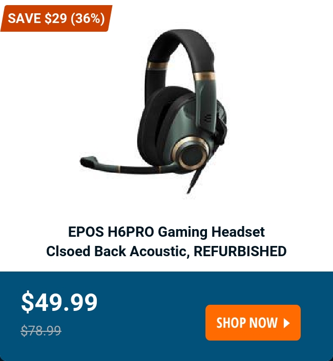 EPOS H6PRO Gaming Headset 