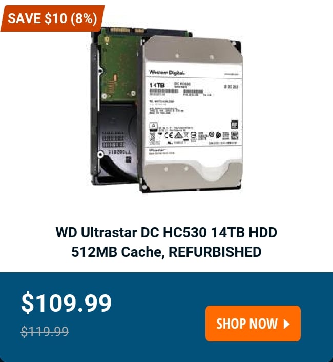 WD Ultrastar DC HC530 14TB HDD 