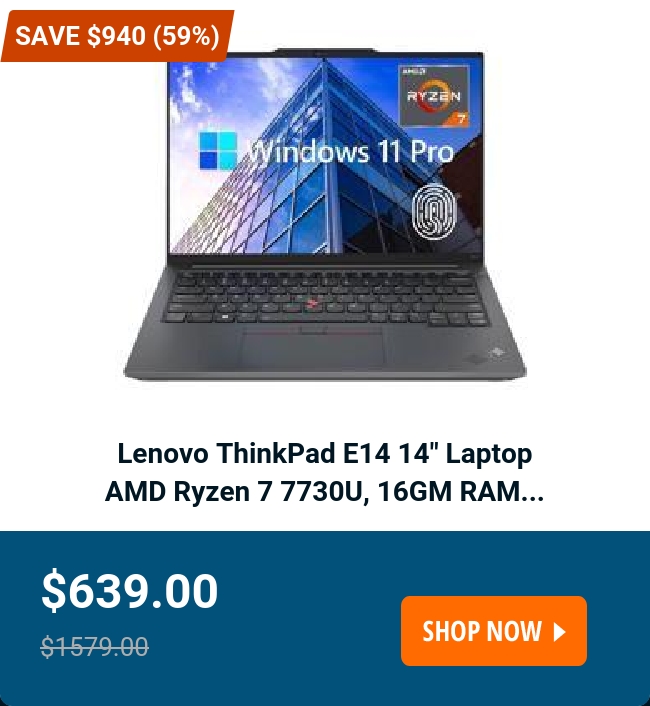 Lenovo ThinkPad E14 14