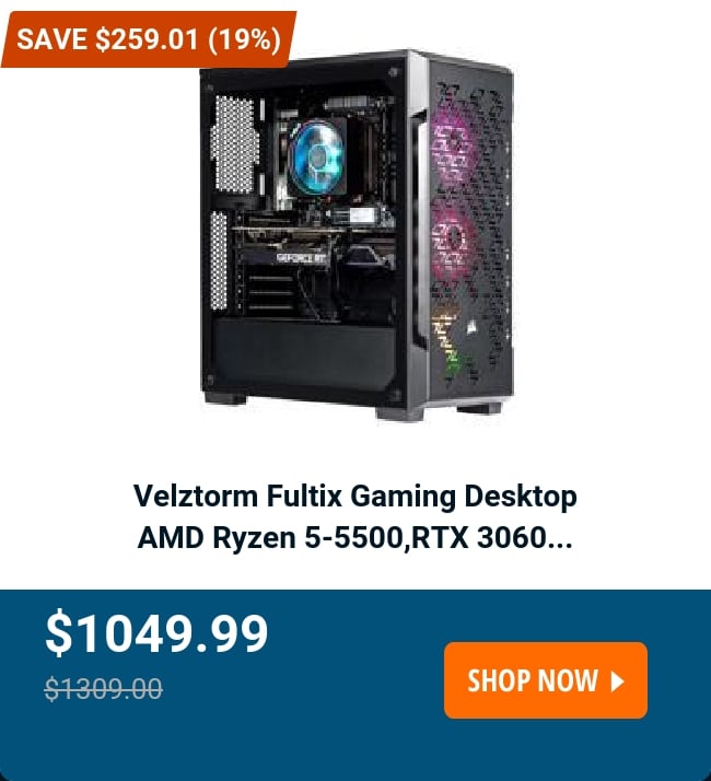 Velztorm Fultix Gaming Desktop 