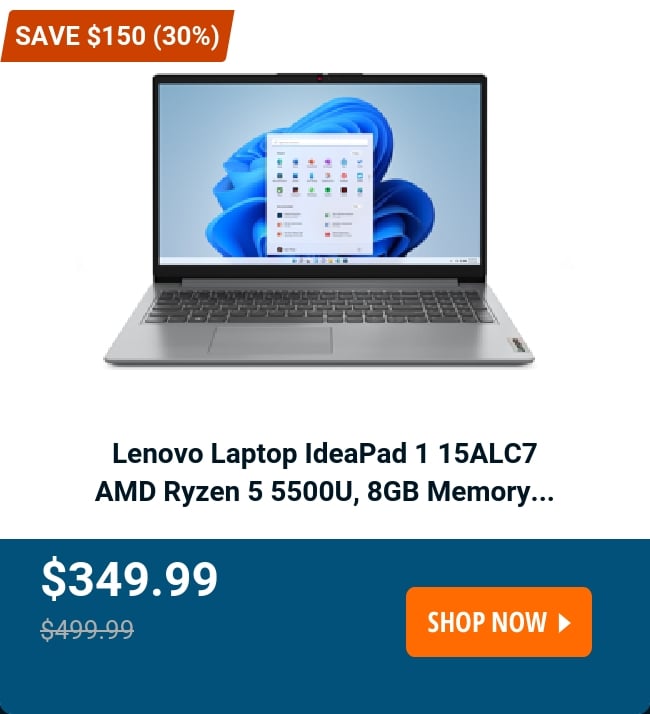 Lenovo Laptop IdeaPad 1 15ALC7 