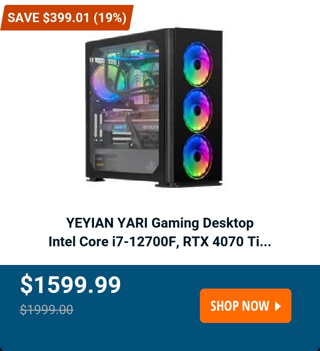 YEYIAN YARI Gaming Desktop 