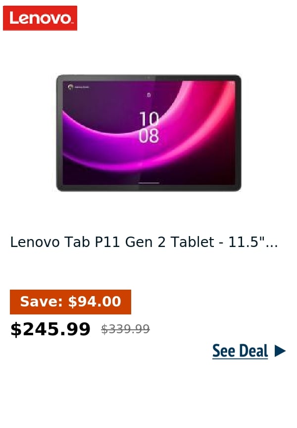 Lenovo Tab P11 Gen 2 Tablet - 11.5