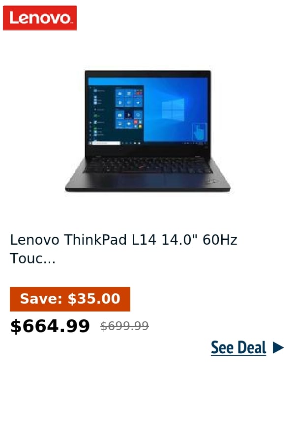 Lenovo ThinkPad L14 14.0