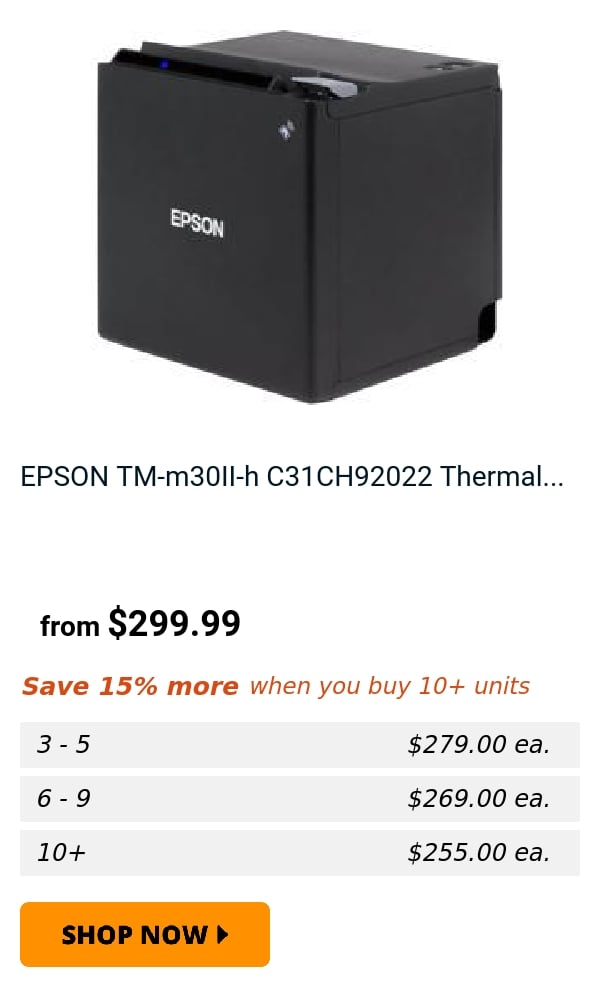 EPSON TM-m30II-h C31CH92022 Thermal...