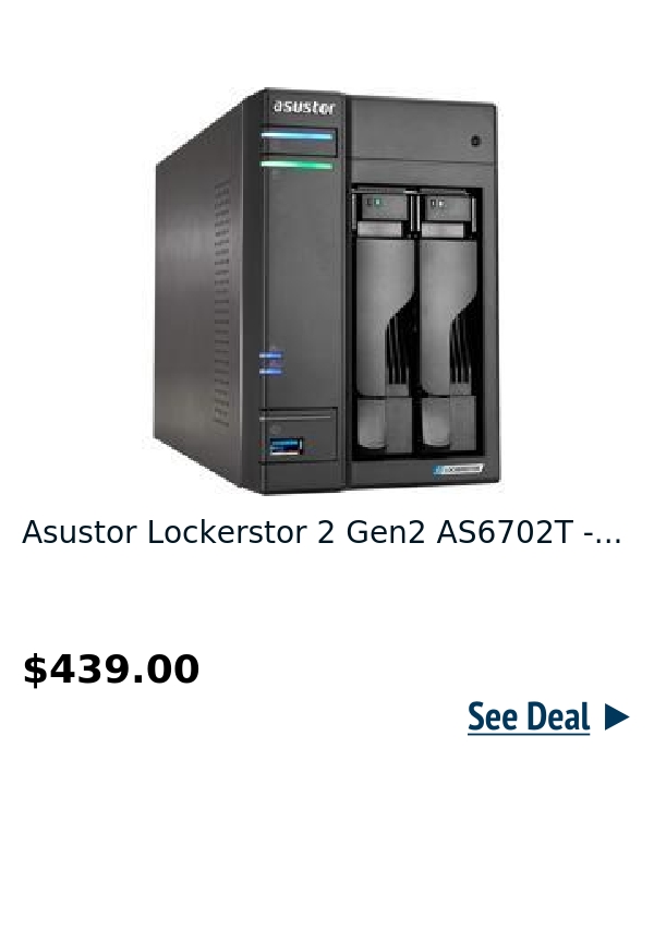 Asustor Lockerstor 2 Gen2 AS6702T -...